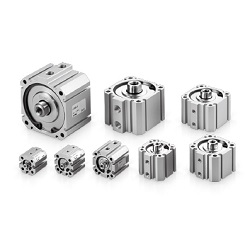 JCQ Series Compact Cylinder, Double Acting, Single Rod (JCDQ12-10-M9NVM) 