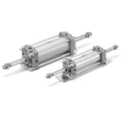 Non-Rotating Rod Type Air Cylinder (CA2KW Series Double Acting, Double Rod) (CA2KWB50-100) 