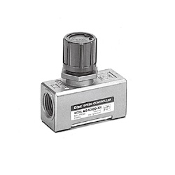 Speed Controller With Residual Pressure Release Valve, Standard Type, AS□□□□E Series (AS3000E-F02) 