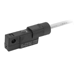 Reed Auto Switch, Band-Mounting Style, D-C73C/D-C80C (D-C73CZ) 
