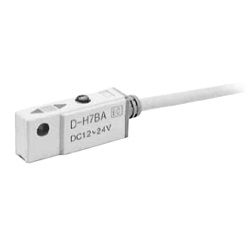 Water Resistant 2-Color Indication Type Solid State Auto Switch, Band-Mounting Style, D-H7BA (D-H7BASAPC) 