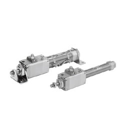CLM2 Series Fine Lock Cylinder, Double Acting, Single Rod (CDLM2B20-100-E-M9B) 
