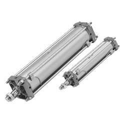 Air Cylinder With Improved Water-Resistance, Standard Type, Double Acting, Single Rod CA2 Series (CDA2L63R-1500Z-M9BAL-XC68) 