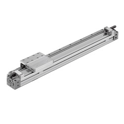 Mechanical Joint Type Rodless Cylinder, Linear Guide Type, Rechargeable Battery Compatible 25 A-MY1H Series (25A-MY1H16-200L-M9B) 