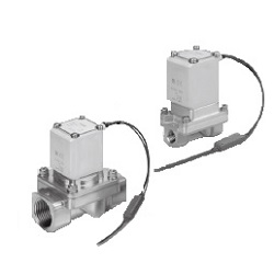 Zero Differential Pressure Type, Pilot Operated 2 Port Solenoid Valve for Steam VXS Series (VXS255JZ2AA) 
