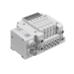 EX500 Gateway Decentralized System (64 Points), SY3000/5000/7000, Manifold (SS5Y3-10SA2N-06BS-C4) 