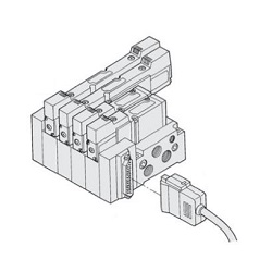 5-Port Solenoid Valve, Pilot Operated, VZS3000 Manifold