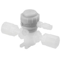 Chemical Liquid Valve Mon-Metallic Exterior, Air Operated Type, Flare Integrated Fitting, Space Saving (LVQ40S-Z13N-5) 