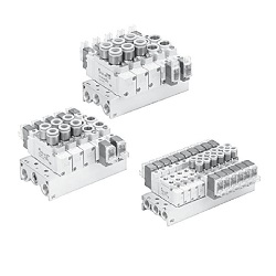 5-Port, Clean, 10-SY3000/5000/7000, Body Ported Individual Wiring Type