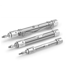 Air Cylinder, Low Friction Type, Double Acting / Single Rod, CJ2Q Series (CDJ2QB16-15-A93L-C) 