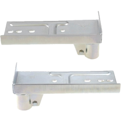 Pipe Frame Caster Attachment Brackets, JB-004L/R