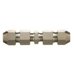 Double Nut Type Fitting for Control Copper Tubes - Union (SFC-10M-0) 