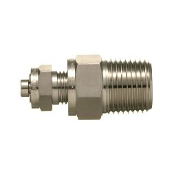 SUS316 Stainless Steel Double Ferrule Fitting Male Vent Plug