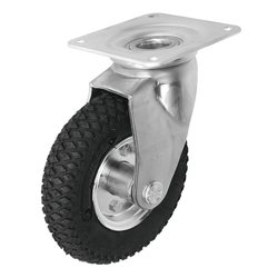 Air Inflater with Wheels/Casters with Airless Wheels AIJ and AILJ Bracket Set (No Wheels) (J-300A) 