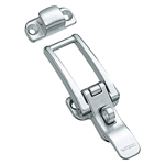 Stainless Steel Hatch Clip with Key Hole C-1297