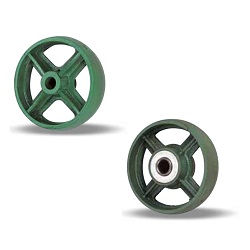 Wheels for Ductile Casters, Standard Type Cast Iron Wheels (with Bearings) FA/FB (150FA) 