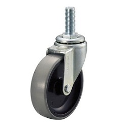 Screw-In Urethane Caster, Freely Rotating (TYST100NU) 