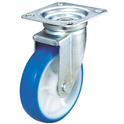 Cold-Tolerant Urethane Caster, Freely Rotating (TYPUJB-100A) 