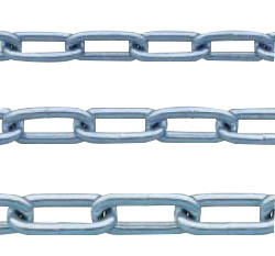 Bright chromate cut chain (weld type) (TIC-555) 