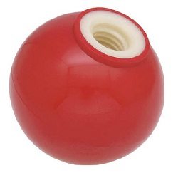 Plastic grip ball (no metal core) (TPB206BK) 
