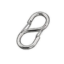 S-carabiner Hook (Stainless Steel)