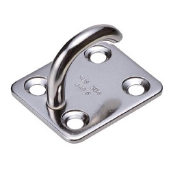 Open Eye Plate (Stainless Steel)