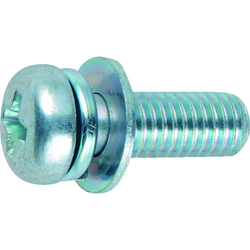 Pan Head Screws (Small Round Washers Embedded) (B7510630) 