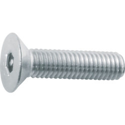 Hexagonal hole countersunk head bolt with pin (stainless steel) (B104-0306) 
