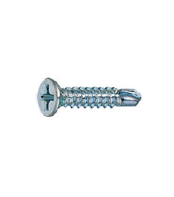 Drill screw flexible (for flexible plate / Bright chromate)