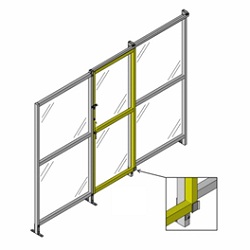 TECKAR Safety Fence - Slide Door Component