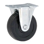 Caster for General Use, Steel, Compact, Light Duty, Fixed Plate Type, T Series TK (Gold Caster) (TK-75R) 