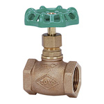 125H Type Bronze Screw-in PTFE Disc-Contained Globe Valve