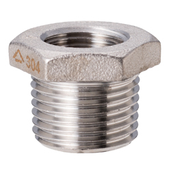 stainless steel threaded pipe fitting bushing (BU-50X25A-SUS) 