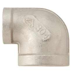 Stainless Steel Screw-in Pipe Fitting, Reducing Elbow (RL-10X8A-SUS) 