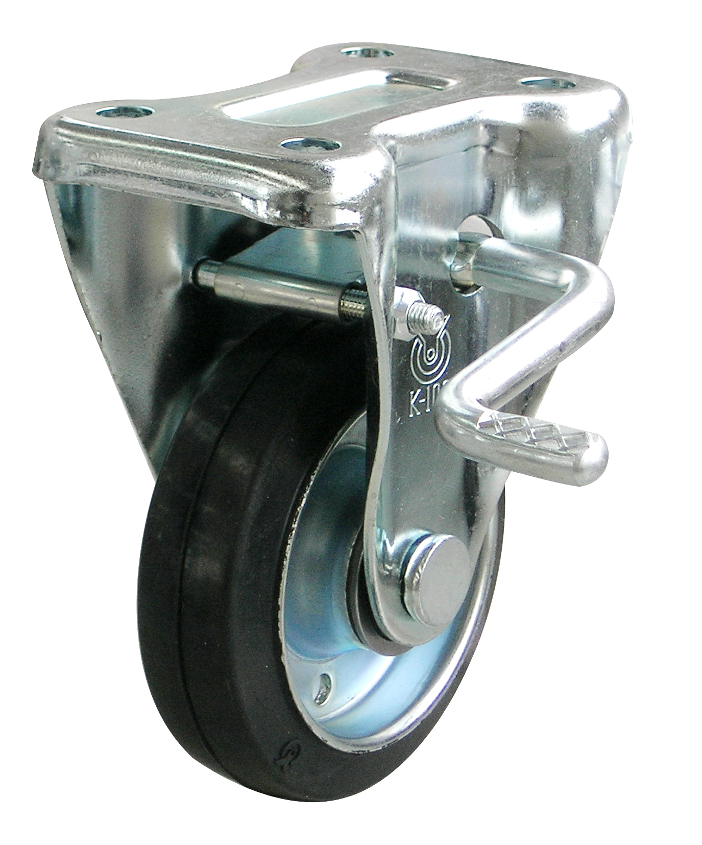 KB Model Rigid Wheel Plate Type (With Stopper) (WKB-130(L)) 