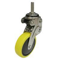 NPT Type Swivel Wheel Screw-in Type, Antistatic Urethane Wheel (NPT-125SUE-1-M16X40) 