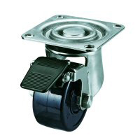 SUS-HG-S Universal Wheel Plate Type (with Stopper) (SUS-HG-65PBS) 