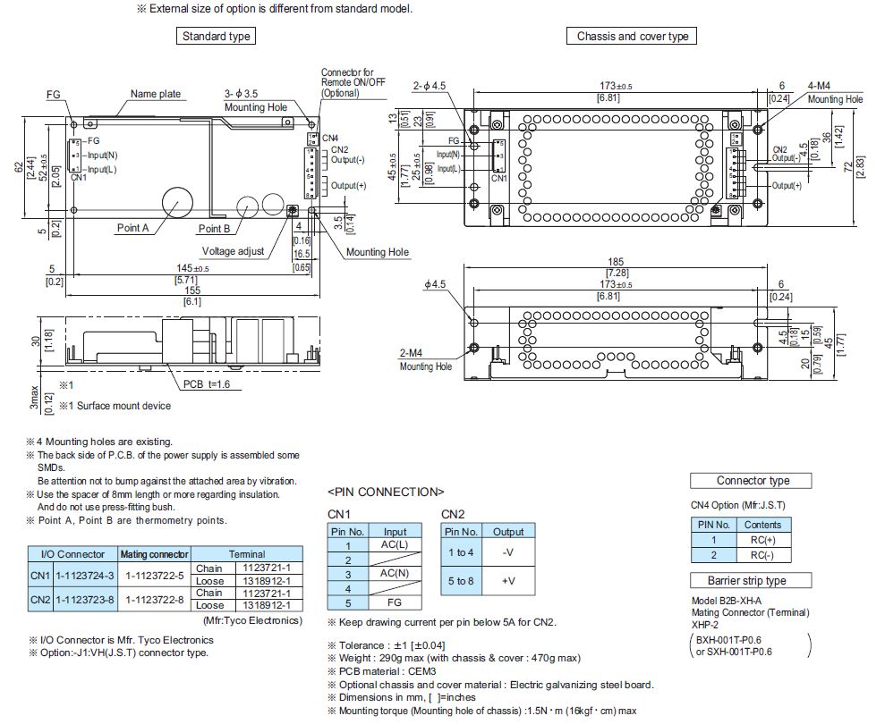 LMA Series, Single Board Type 