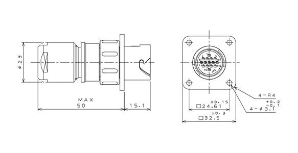 Dimensional drawing (JN1KW15PL)