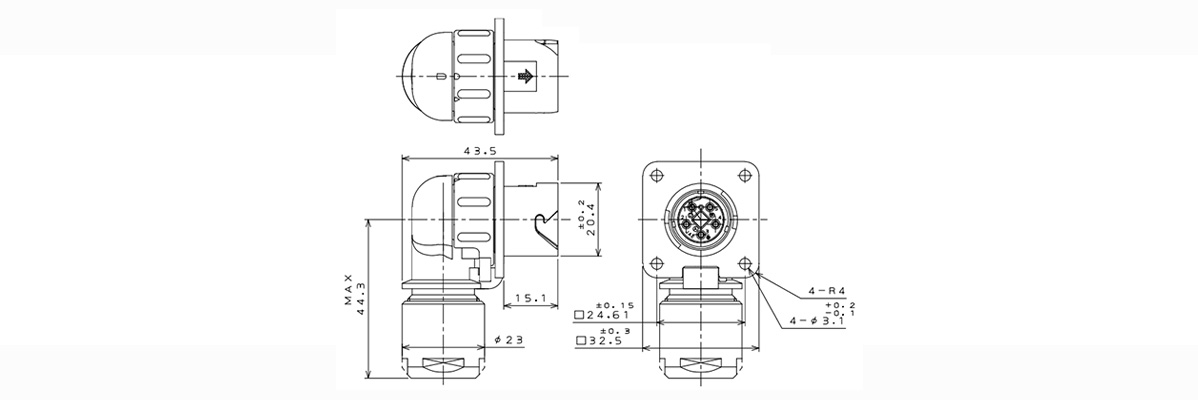 Dimensional drawing (JN2LW05FH)