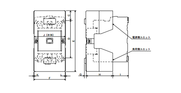 UN-CZ□0 type for both power supply side and load side