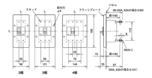 WS-V Series NF-S Type MCCB (General-Purpose Model) 30 to 100 AF: Related images