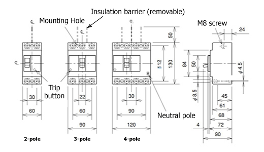 WS-V Series NF-C Type No Fuse Breaker (Economy Model): related image