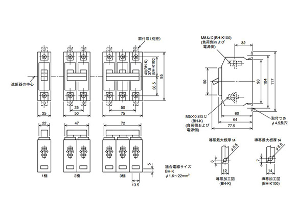 WS-V series BH type MCCB: related image