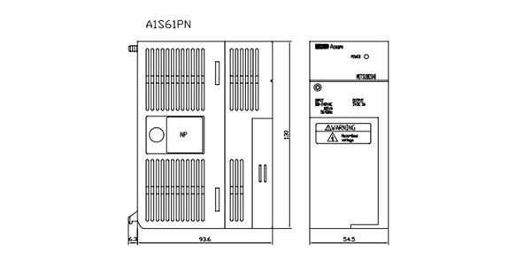 Power supply unit A1S61PN/A1S63P: related images