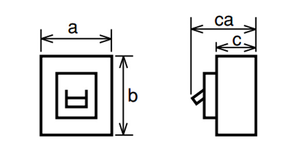 External dimensions