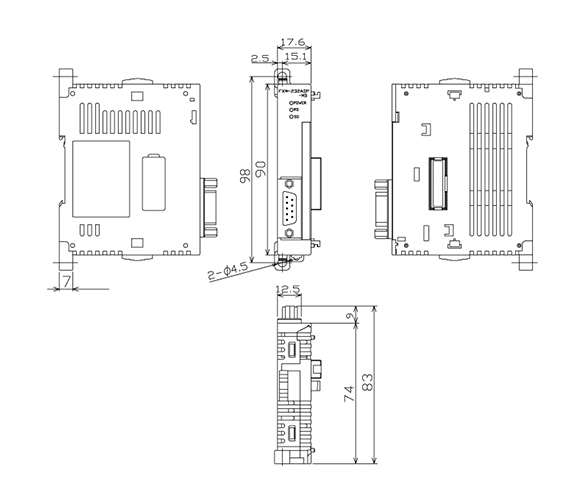 MELSEC-F RS-232C Special Adapter for Communication: related image