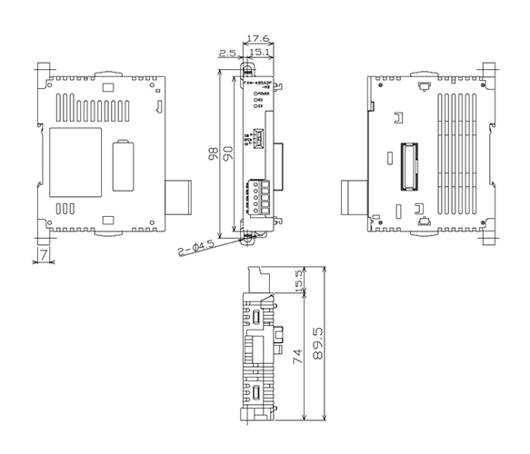 MELSEC-F RS-232C Special Adapter for Communication: related image