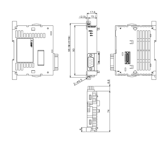 MELSEC-F RS-232C Special Adapter for Communication: related image