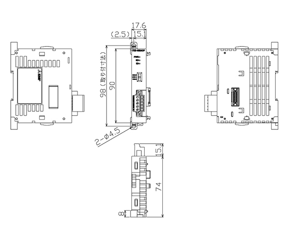 MELSEC-F RS-232C Special Adapter for Communication: related image